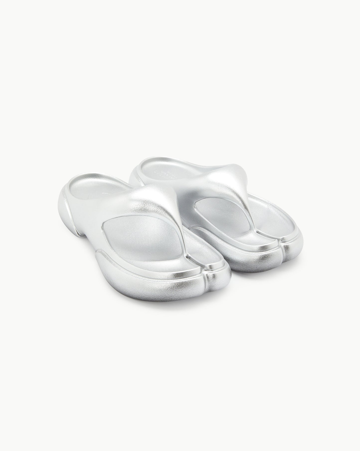 (韓國代購)PAES Flipflop 02-Silver <✨blackpink Jennie's pick✨>