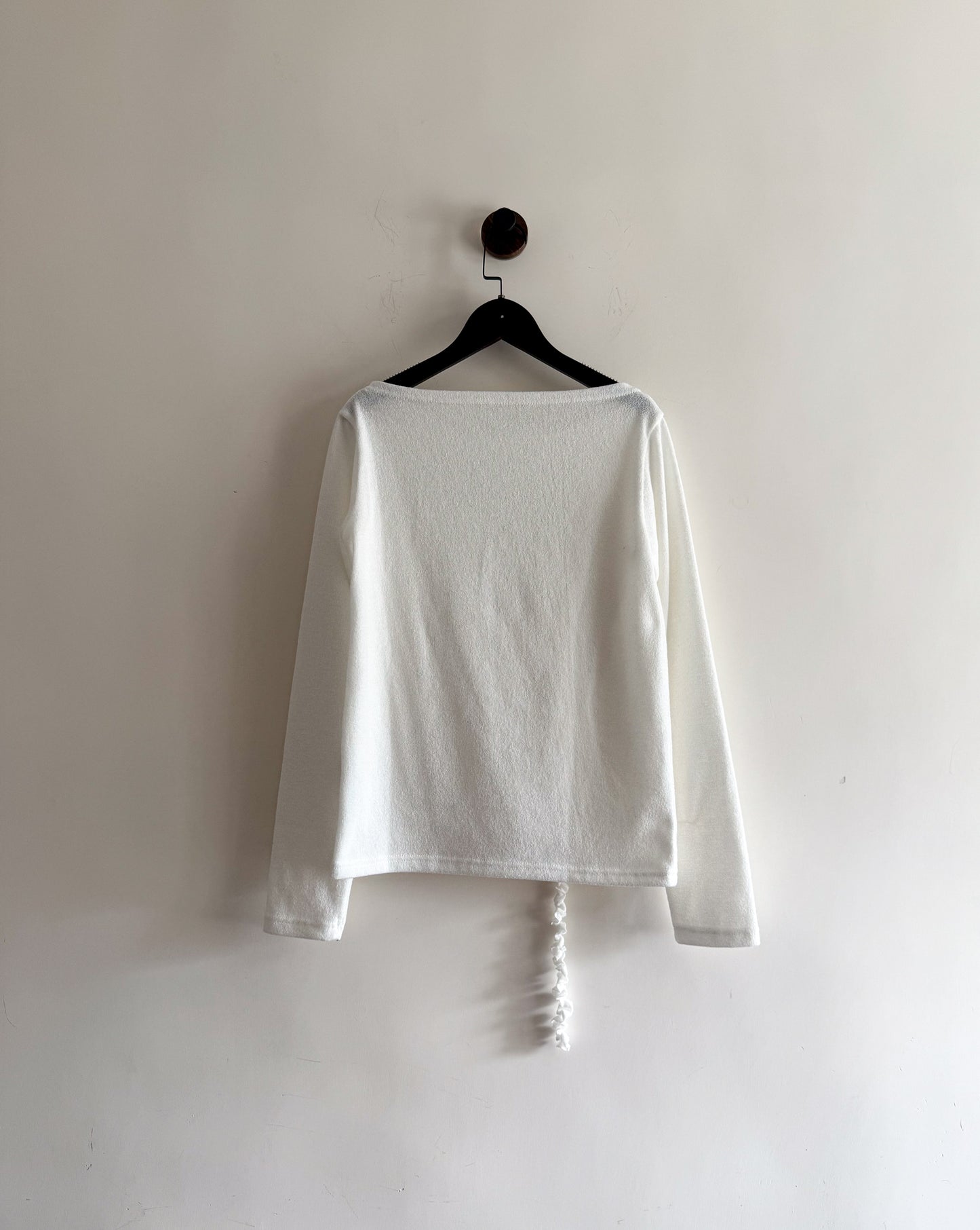 star knit top (ivory)