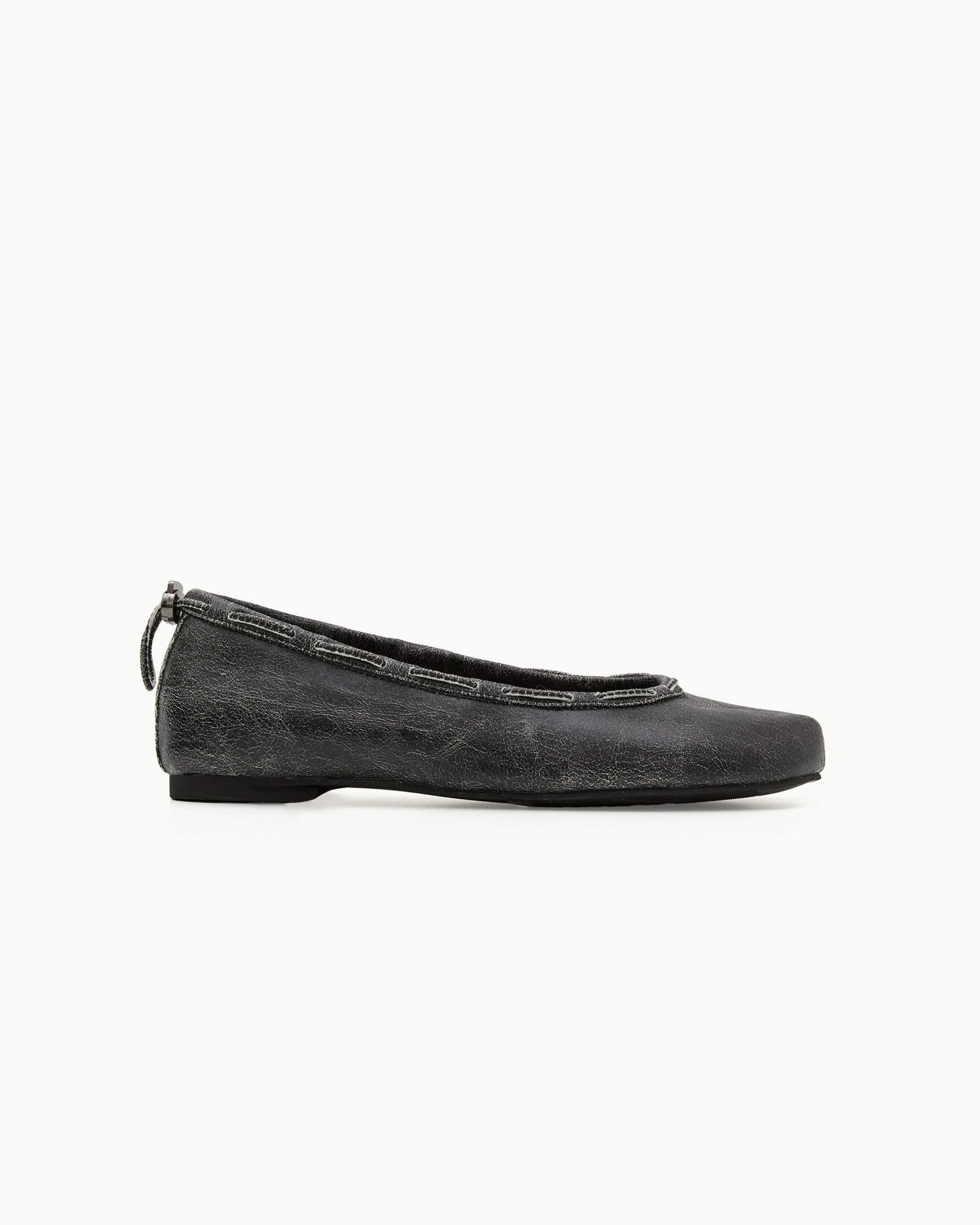 (韓國代購)PAES Leather String Flat ( Vintage Black)(225-260)