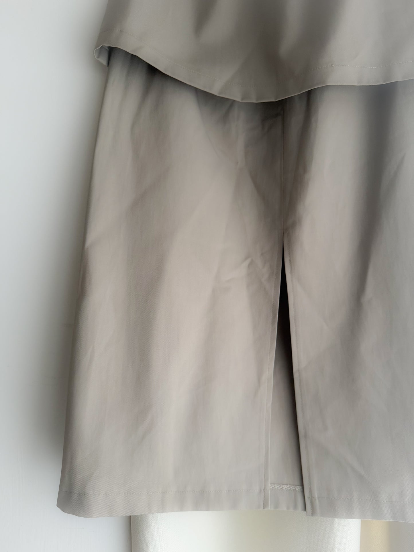 summer sale- double layered skirt(brown)