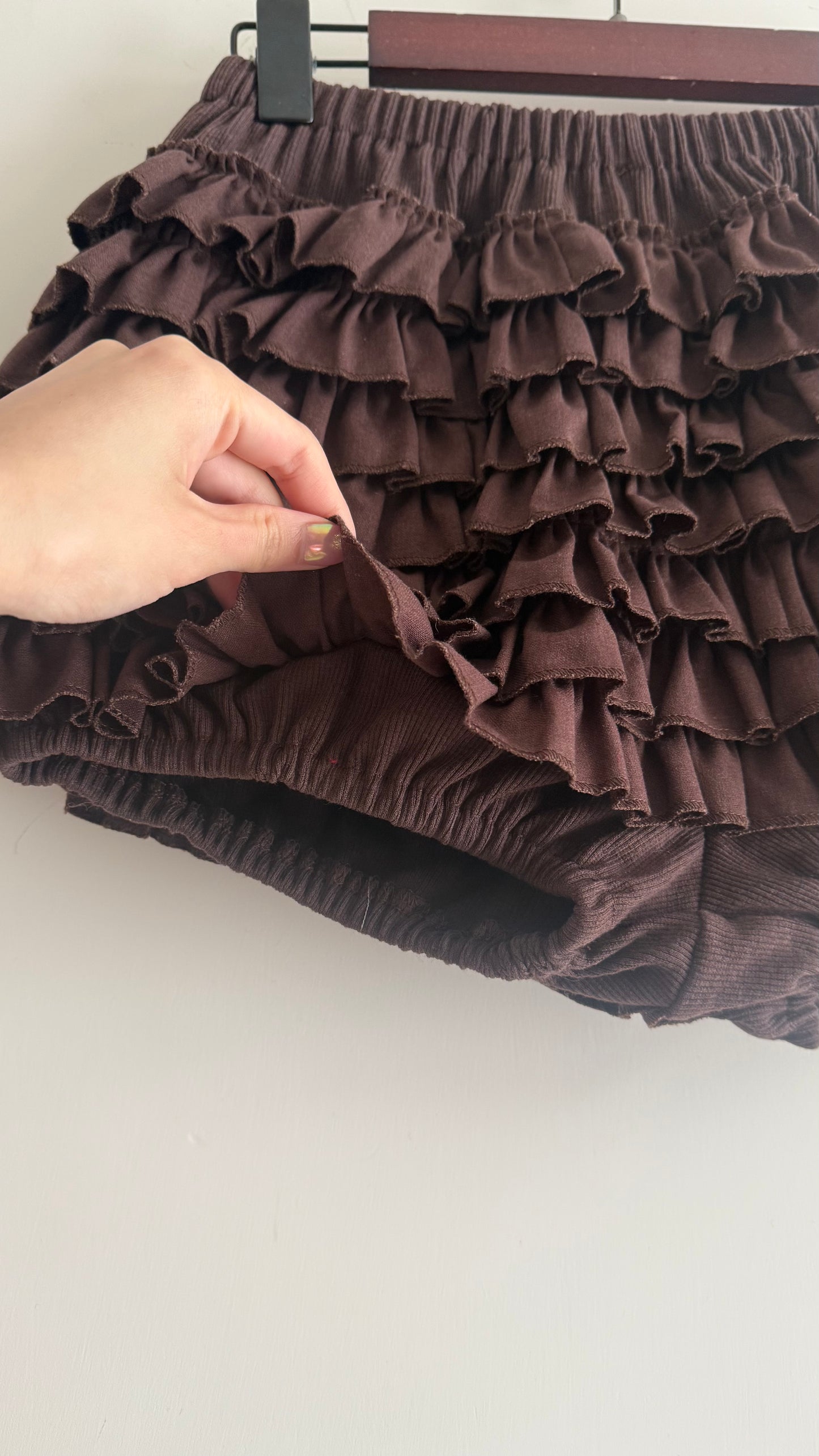 ruffle cake skirt