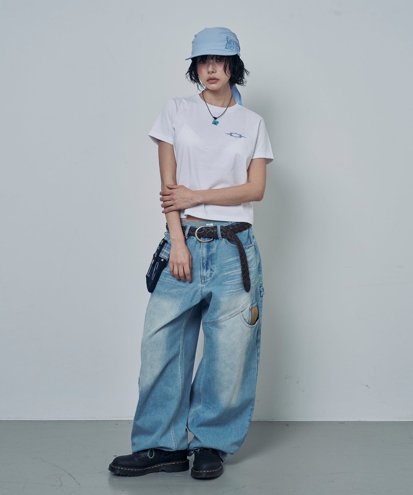 (韓國代購) LOSERSCLUB LSC TH APPLIQUE LOGO TEE (white)