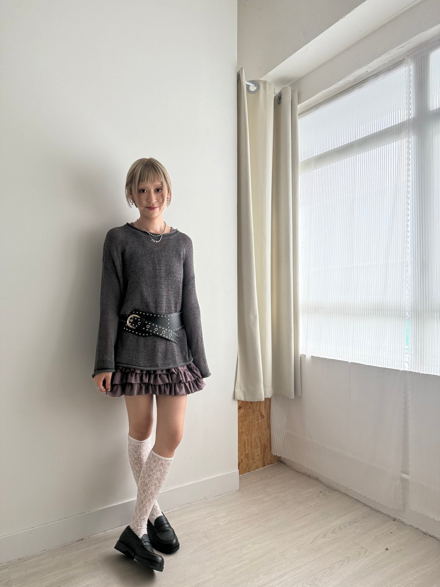 summer sale-unisex mesh top(charcoal/green/beige)