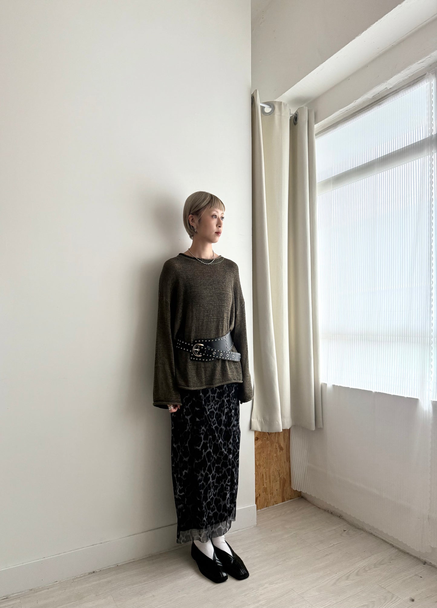 summer sale-unisex mesh top(charcoal/green/beige)
