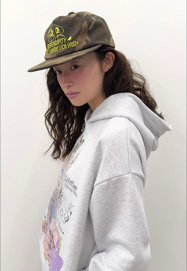 (韓國代購)typeservice peep camo cap (khaki/charcoal)