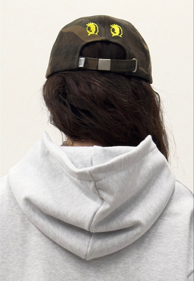 (韓國代購)typeservice peep camo cap (khaki/charcoal)