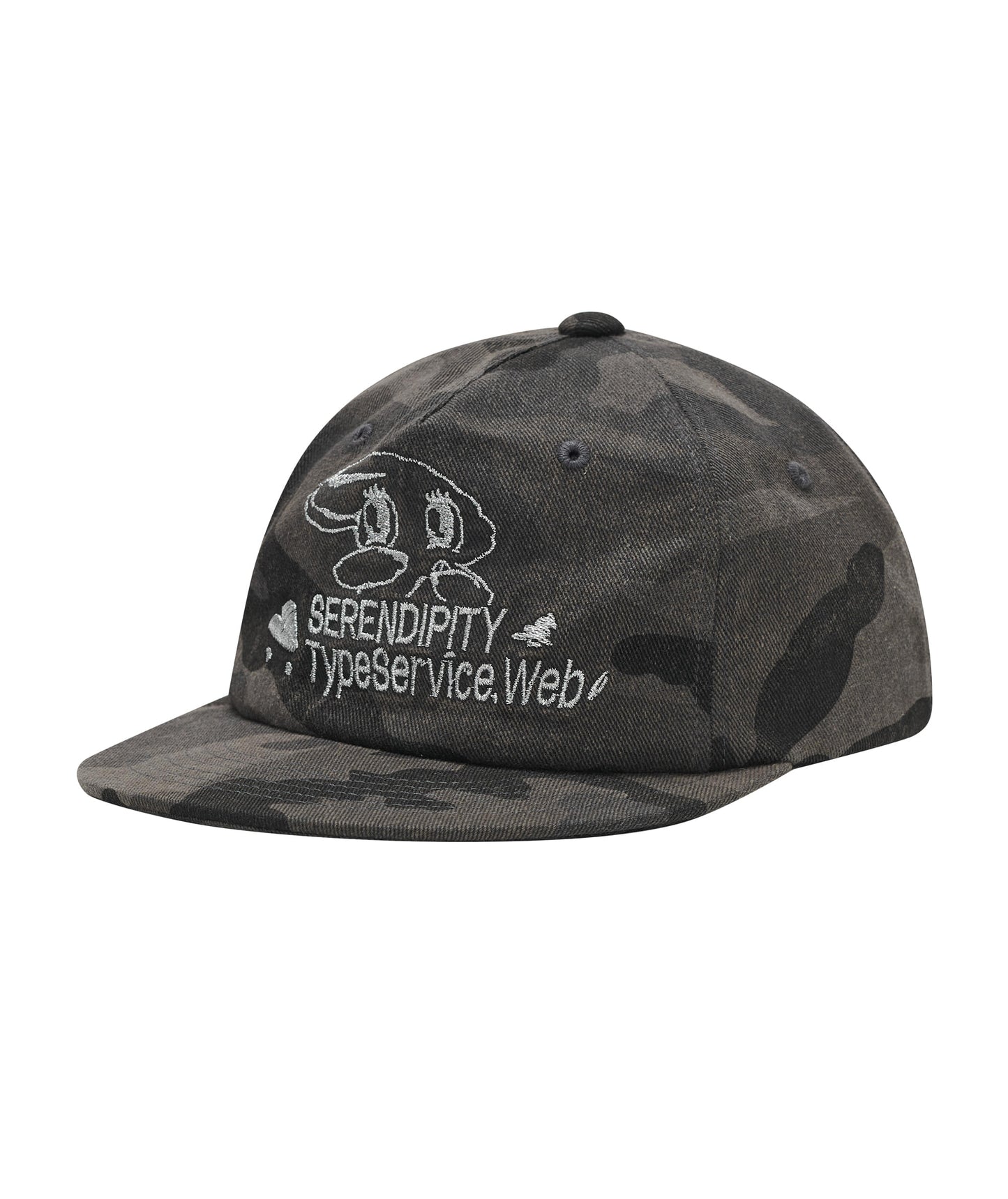 (韓國代購)typeservice peep camo cap (khaki/charcoal)