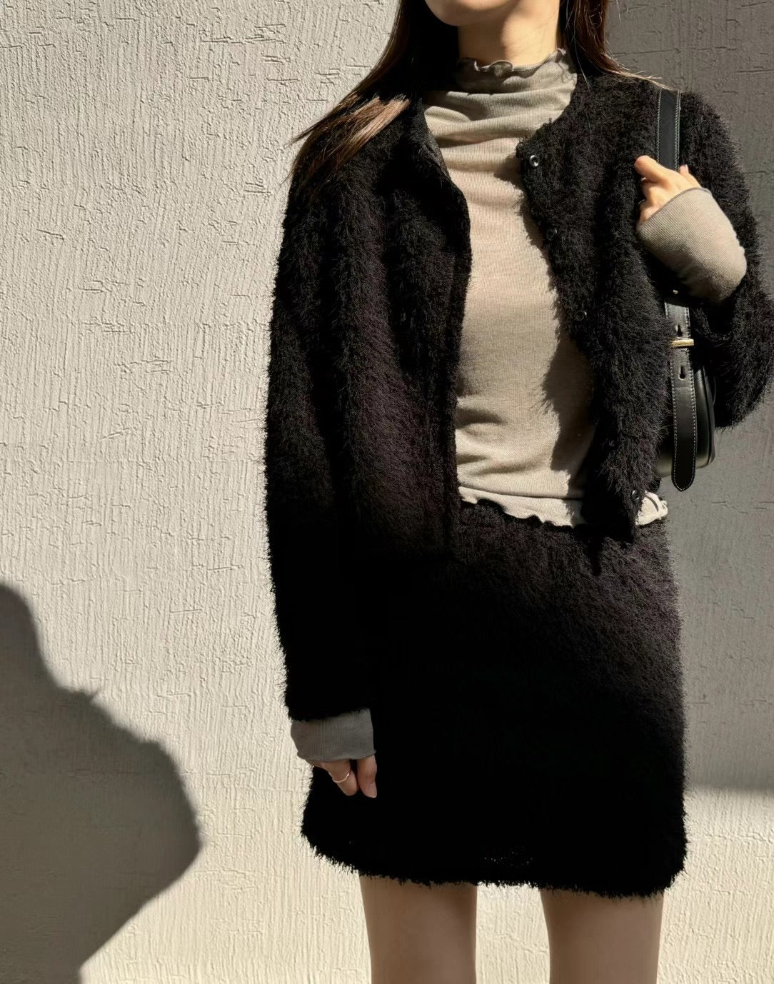year end sale-ruffle inner top(oat)