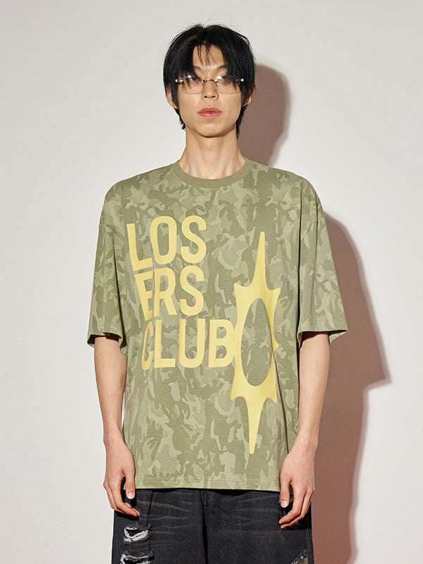 (韓國代購) LOSERSCLUB LSC LOGO TEE (CAMO)