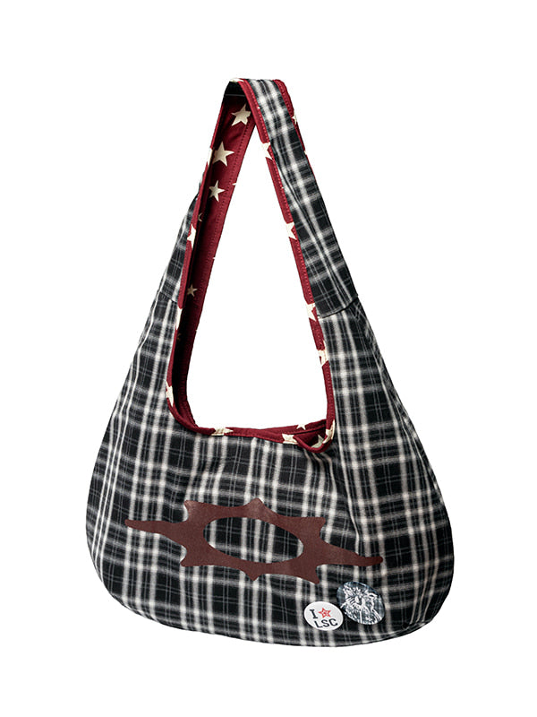 （韓國代購）Losersclub reversible shoulder bag （red/navy)