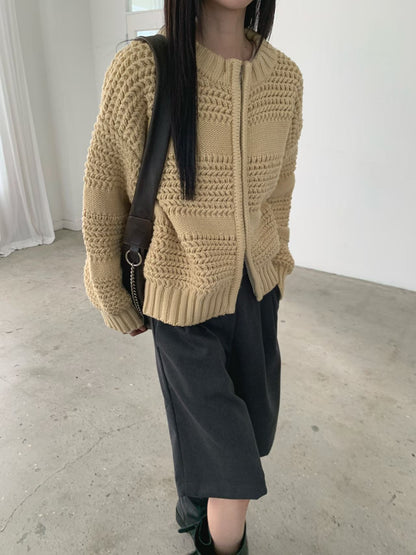 knit jacket (PRE-ORDER)