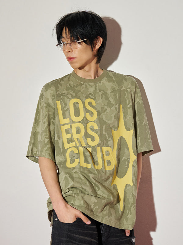 (韓國代購) LOSERSCLUB LSC LOGO TEE (CAMO)