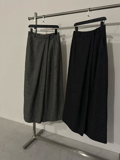 wool wide pants (PRE-ORDER)