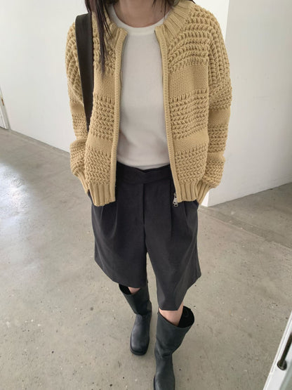 knit jacket (PRE-ORDER)