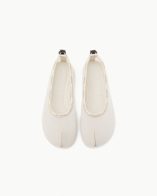 （韓國代購）PAES Mesh Air String Flat (White) 230-260