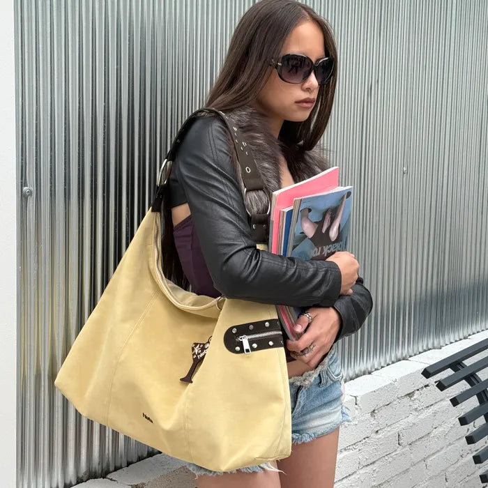 (韓國代購) HIETA Carrie Bag (leopard/grape/butter/brown/blue/black)