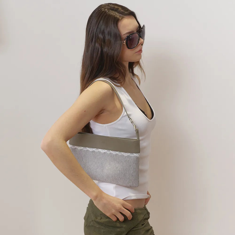 (韓國代購) HIETA Iris Bag (light khaki/mint/camo/black/powder pink)