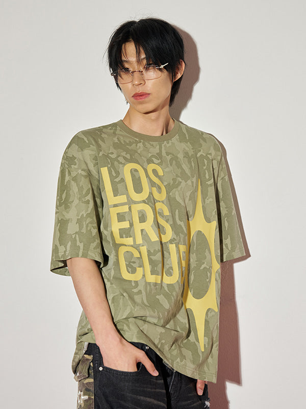 (韓國代購) LOSERSCLUB LSC LOGO TEE (CAMO)