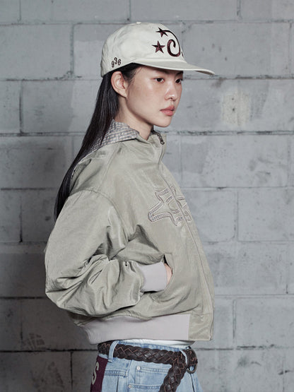 （韓國代購） LSC WASHED STAR LOGO CAP (BLACK/CREAM)