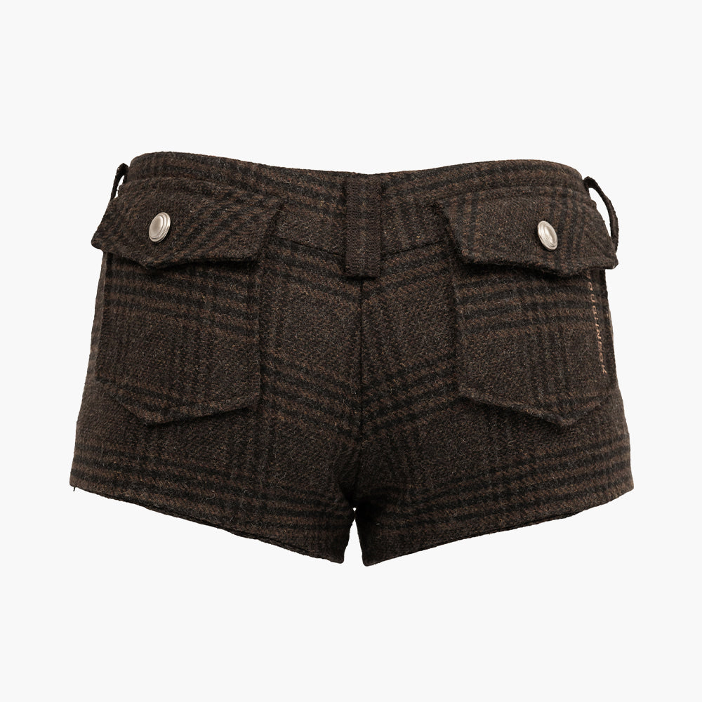 （韓國代購）ROUGHNECK  Check Short Pants
