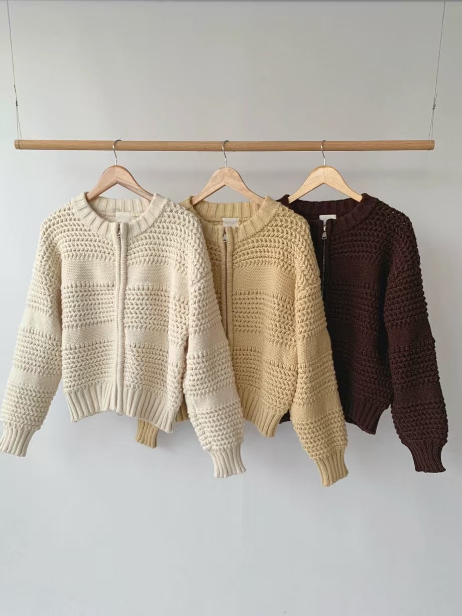knit jacket (PRE-ORDER)