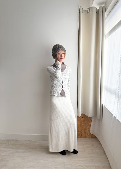 summer sale-lace fafa top(white)