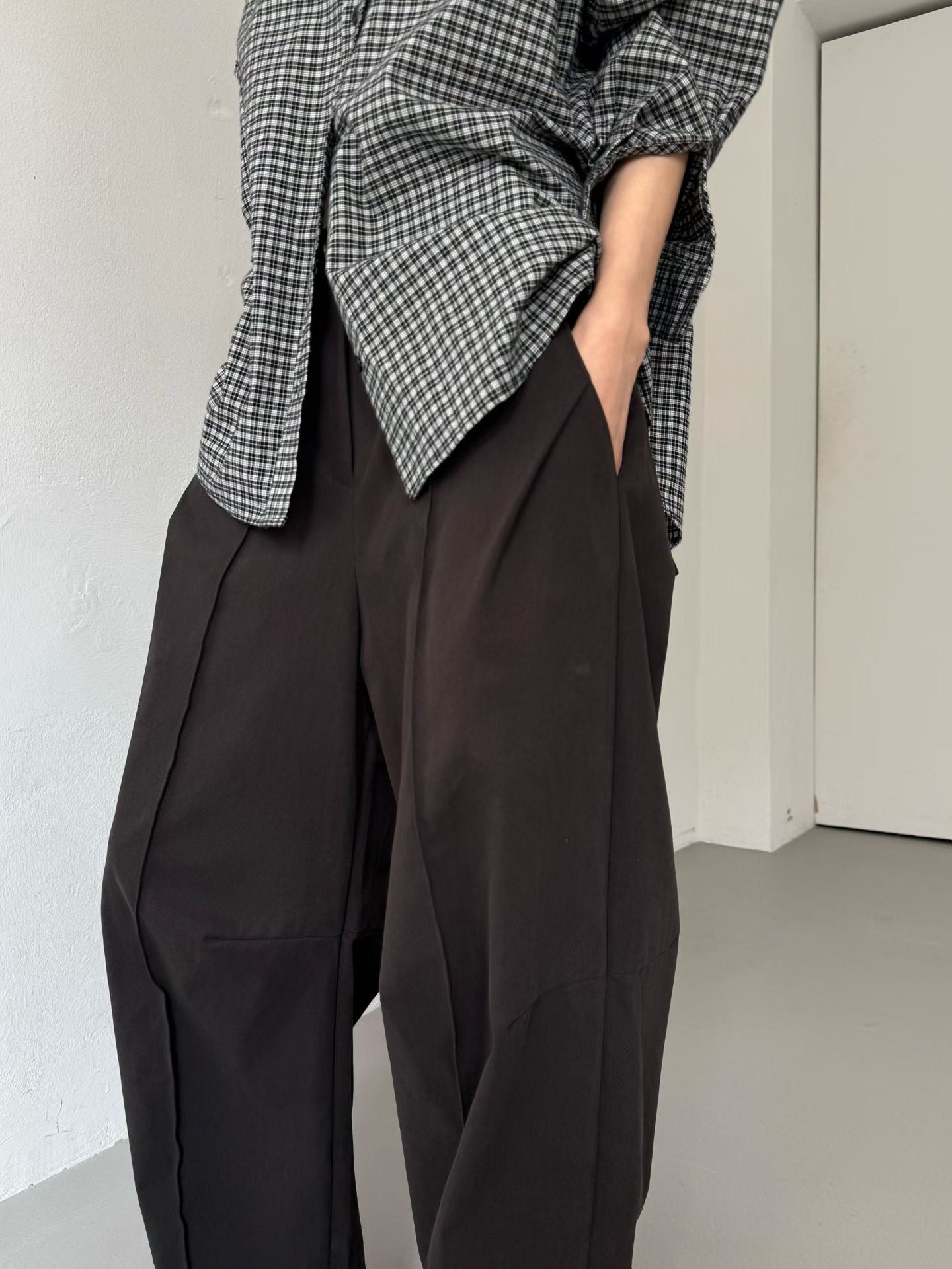 winter barrel legs pants  (PRE-ORDER)