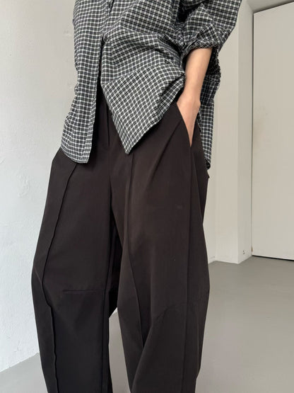 winter barrel legs pants  (PRE-ORDER)