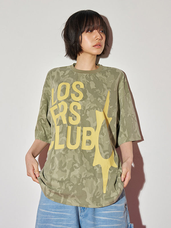 (韓國代購) LOSERSCLUB LSC LOGO TEE (CAMO)