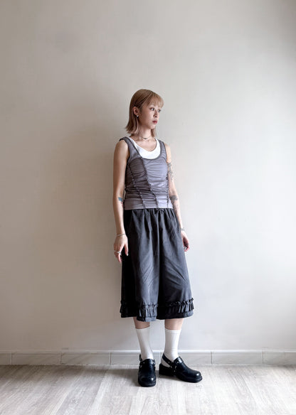 layered sheer vest(現貨)