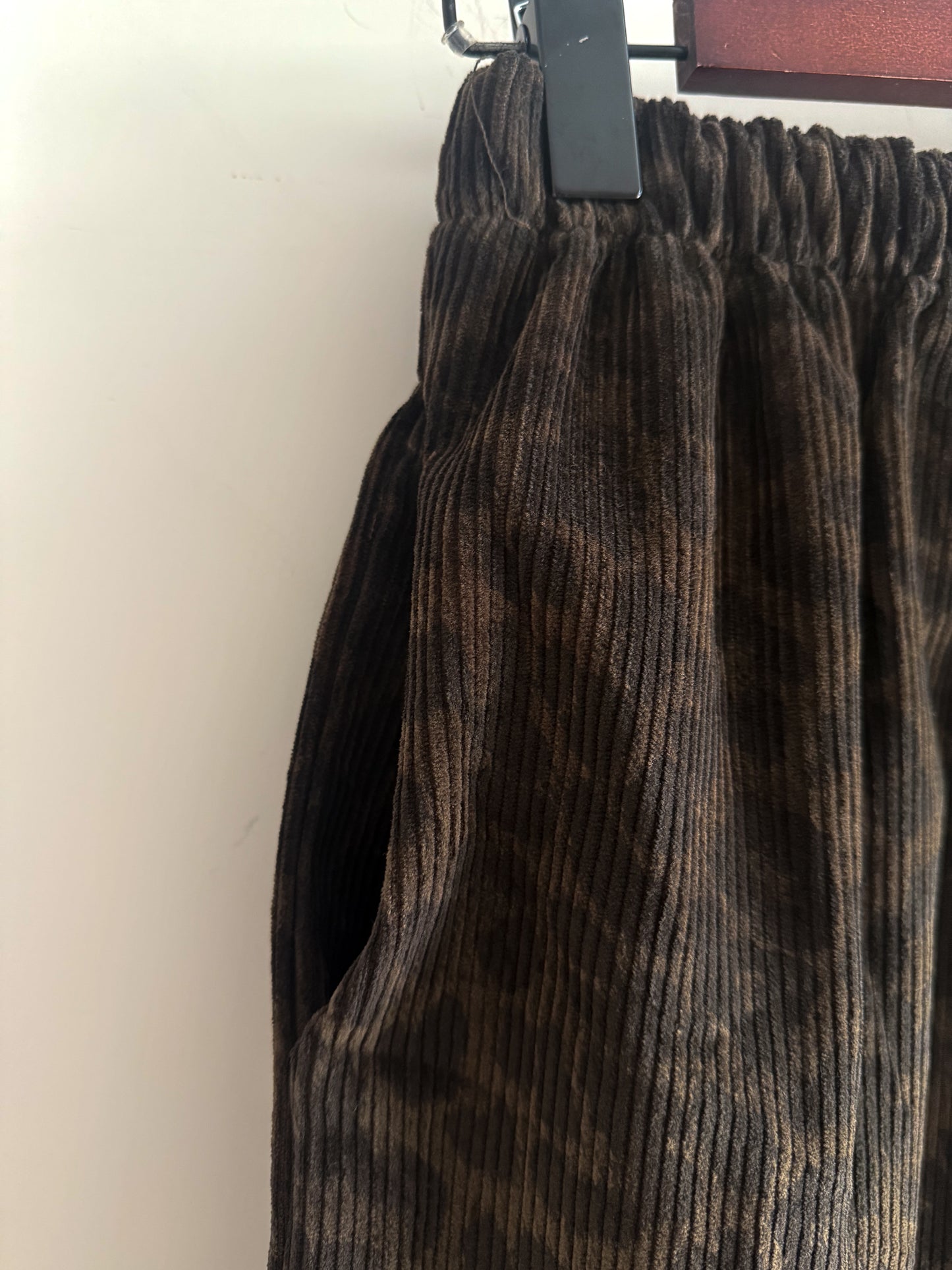 leopard corduroy skirt 現貨
