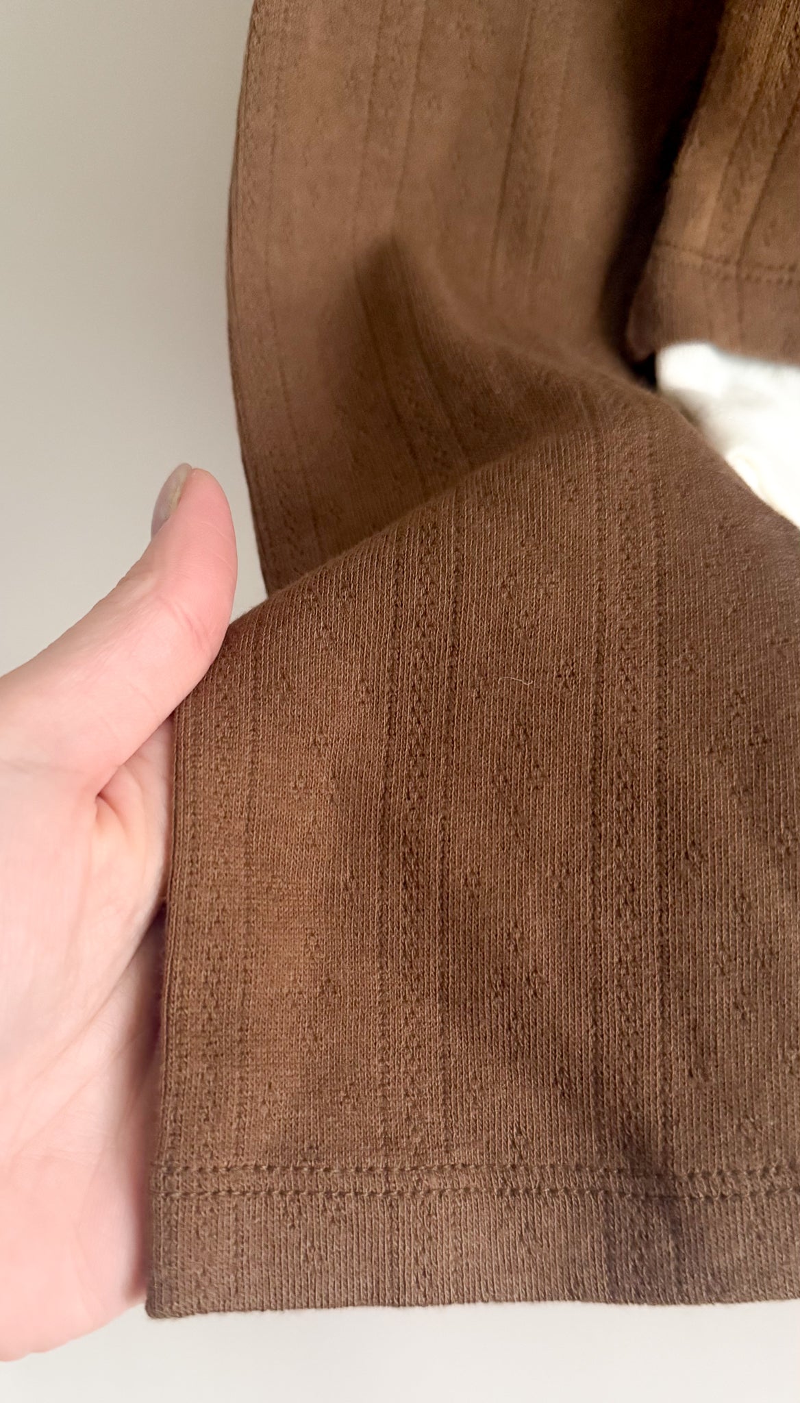 year end sale -2-in 1 button tee （matcha/grey/brown/black)