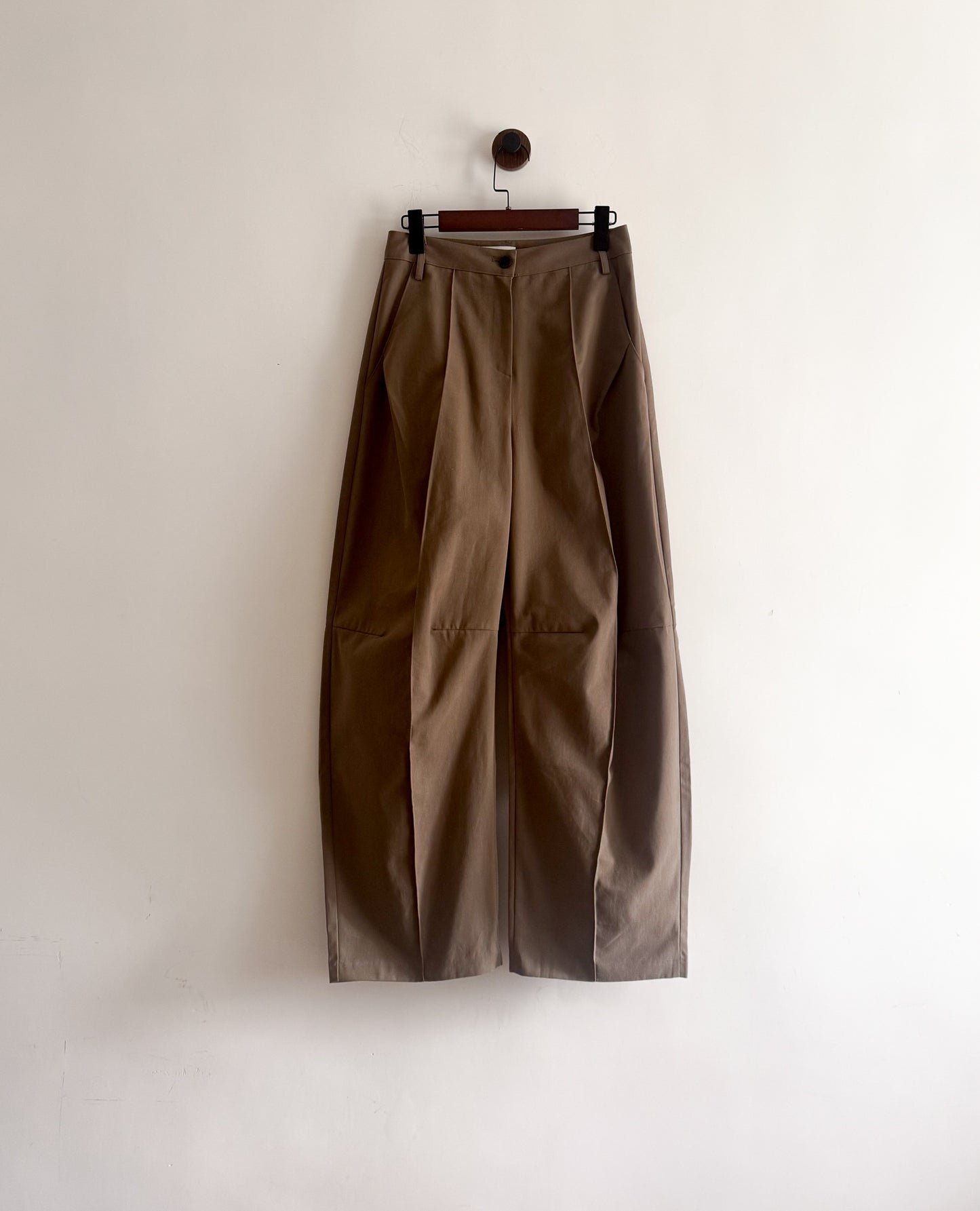 SALE- winter barrel legs pants  (charcoal)