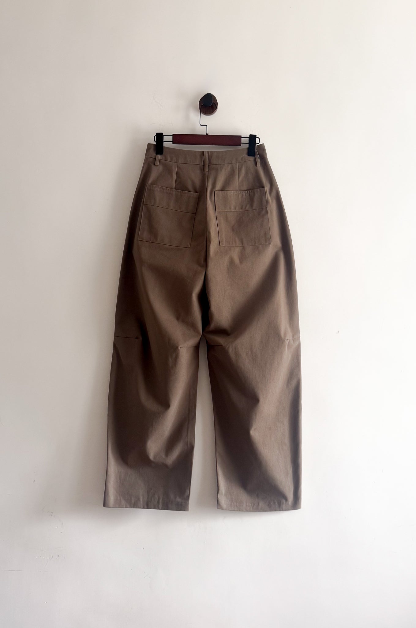 SALE- winter barrel legs pants  (charcoal)