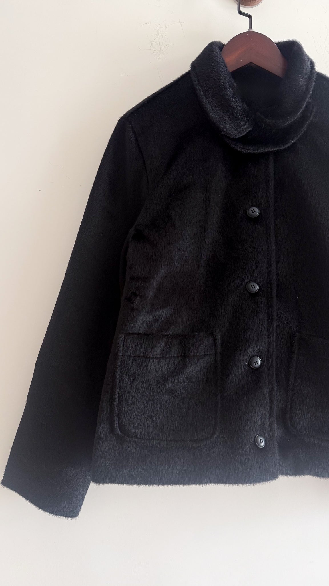 momo jacket (brown/black) 少量現貨