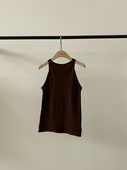 summer sale-halter neck tank top（orange現貨