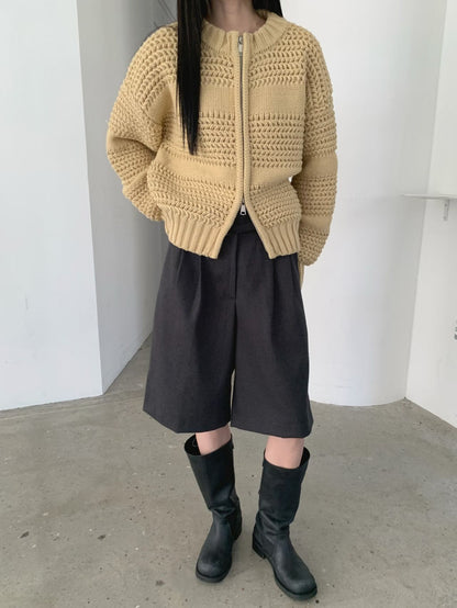 knit jacket (PRE-ORDER)