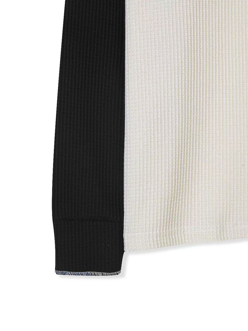 waffle raglan tee(beige/green/black)