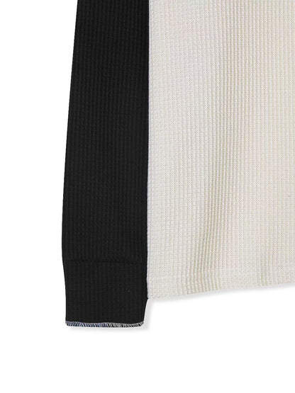 waffle raglan tee(beige/green/black)