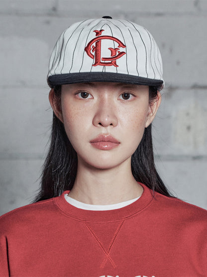 （韓國代購）LSC LC LOGO CAP (STRIPE/CHECK BLACK)<Black Friday~26 Nov>