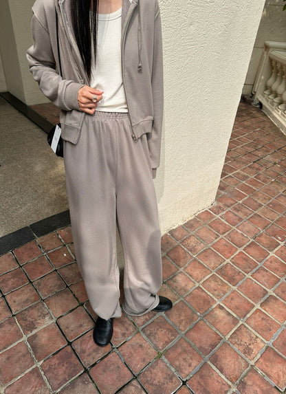 summer sale-essential soft pants（beige/grey)
