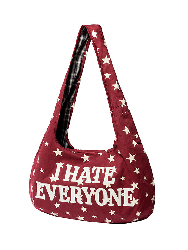 （韓國代購）Losersclub reversible shoulder bag （red/navy)