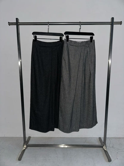 wool wide pants (PRE-ORDER)