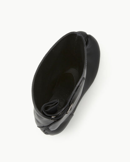 （韓國代購）PAES Wide Buckle Tabi Boots（ Black）（230-250）《官方26/9後出貨》