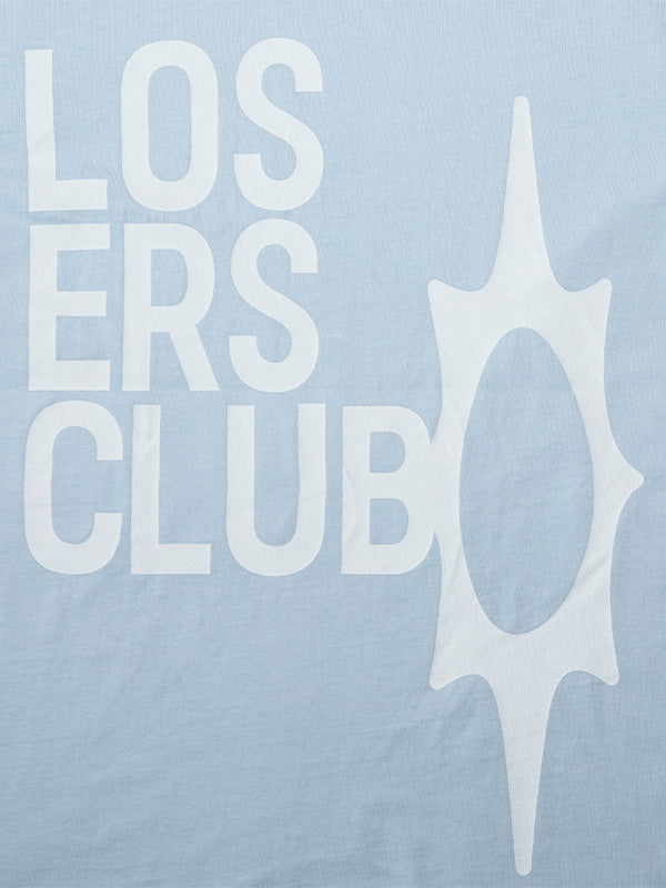 (韓國代購) LOSERSCLUB LSC LOGO TEE (WHITE/BLACK/SKY BLUE)