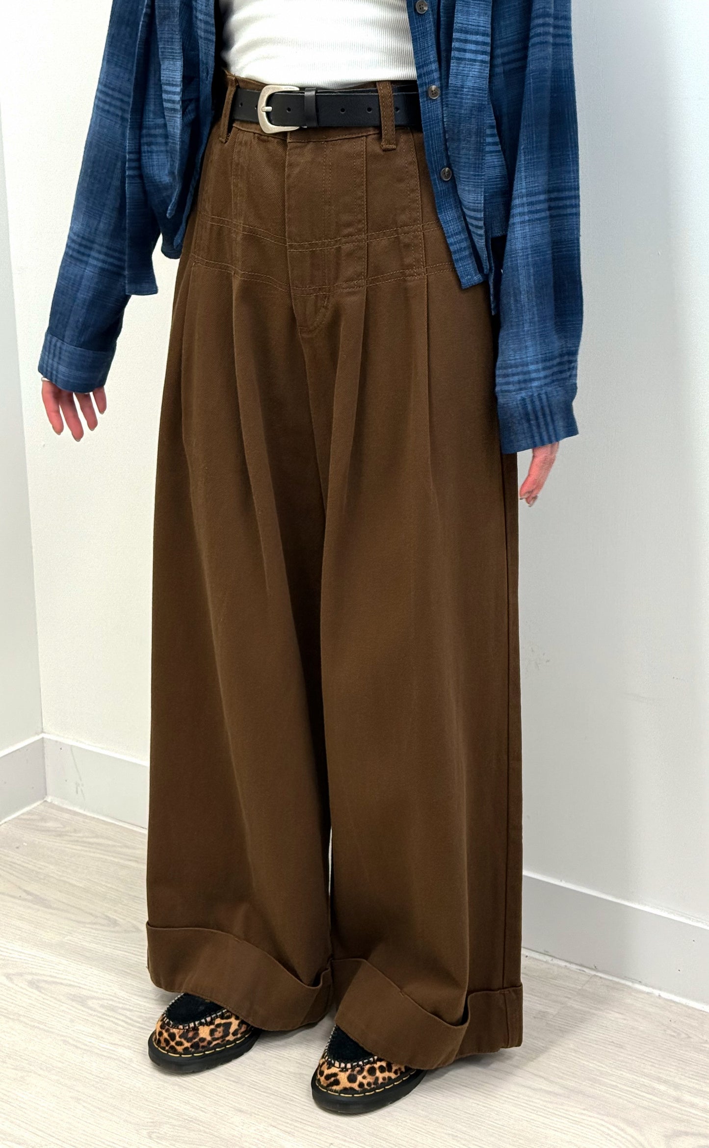 brown long pants(＼170神褲／) （現貨）