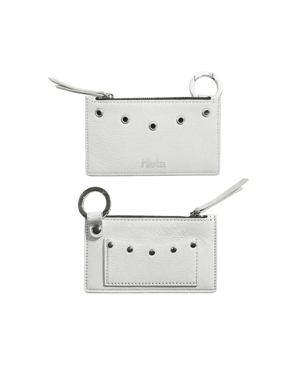 (韓國代購) HIETA bella card wallet(grape/leopard/ivory/black/silver/camel)
