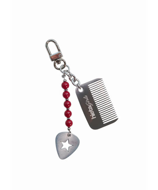 (韓國代購) HIETA clarissa keyring(red/mint)