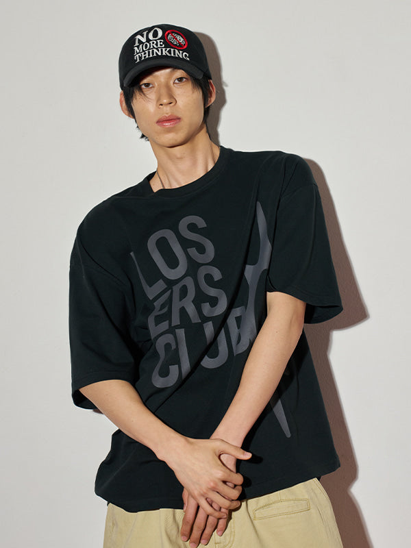 (韓國代購) LOSERSCLUB LSC LOGO TEE (WHITE/BLACK/SKY BLUE)