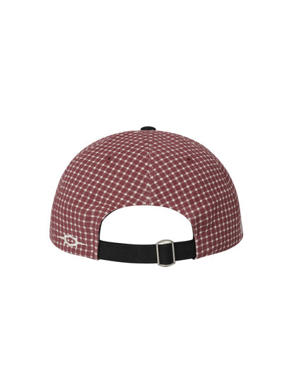 （韓國代購） LSC WASHED LOGO CAP (CHECK/BLACK/NAVY)